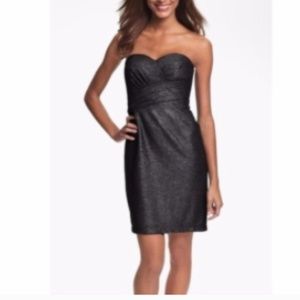 ✨Vince Camuto✨ Metallic Strapless Dress